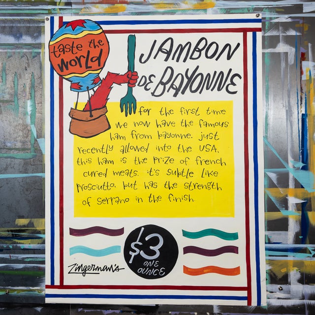 Hand Painted Posters | Zingerman's Deli Artwork