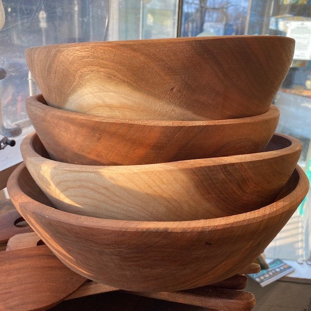 ZIngerman's Deli | Large Wooden Bowl | Zingerman's Deli Specialty