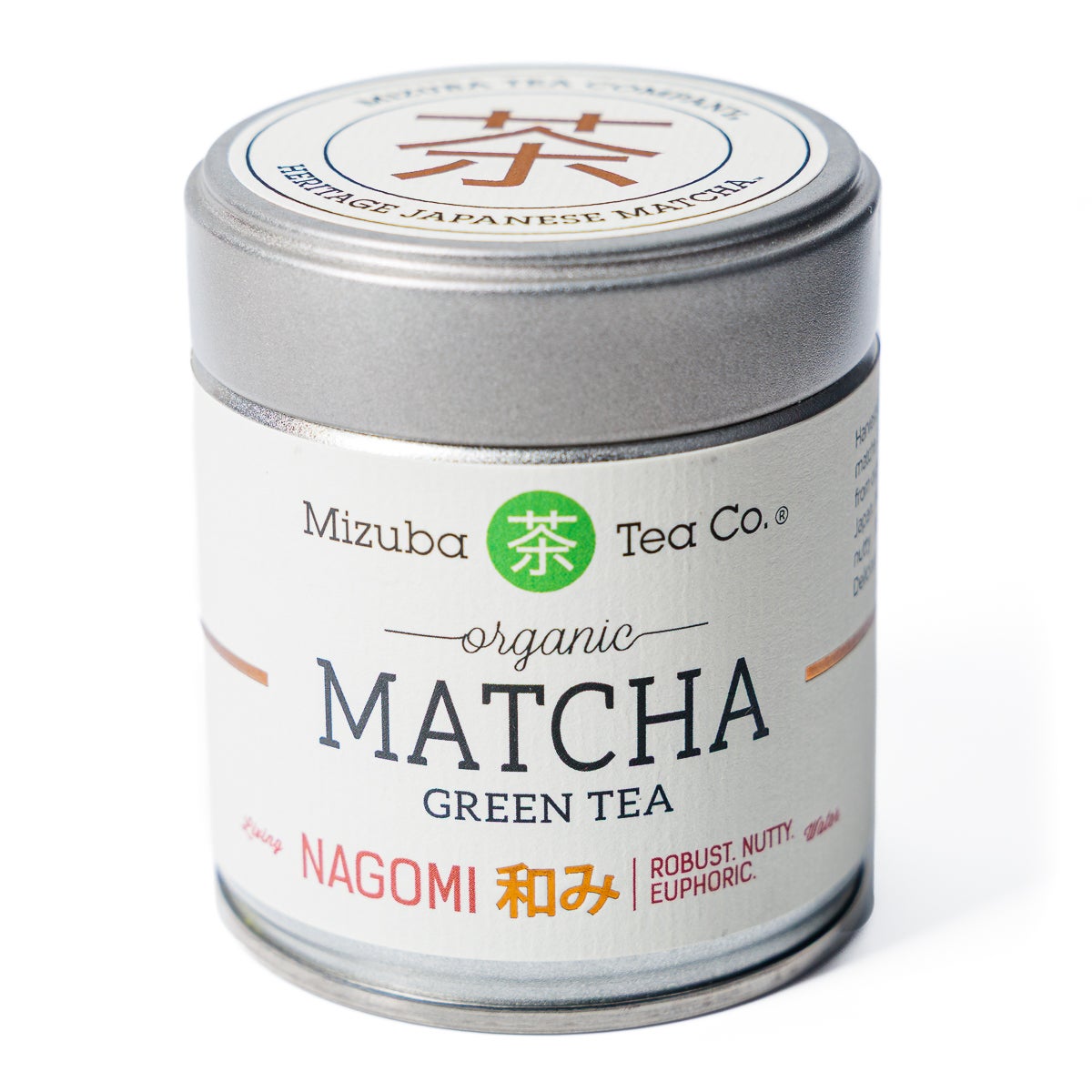 【にゃみ様】専用・緑360ｇ/茶300ｇ≪フォロー割特価≫ Mizuba Nagomi Organic Matcha | Zingerman's Deli Specialty Foods