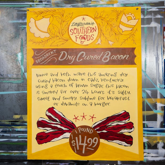 ハンス・ネレマン  ポスター Hand Painted Posters | Zingerman's Deli Artwork