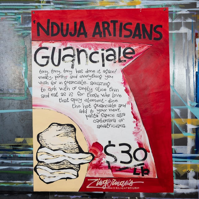 ハンス・ネレマン  ポスター Hand Painted Posters | Zingerman's Deli Artwork