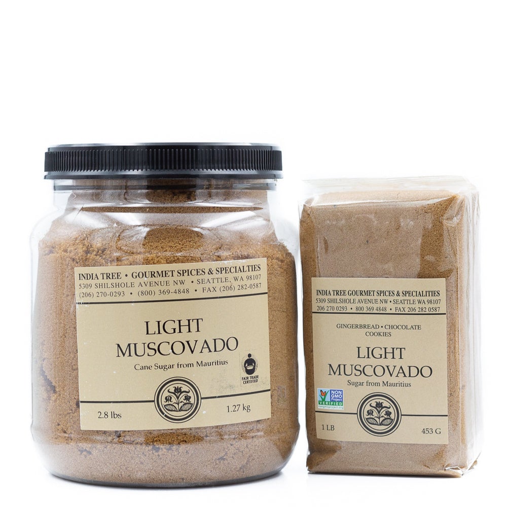 Dark Muscovado Sugar 1 lb - Kosher, Product of Mauritius