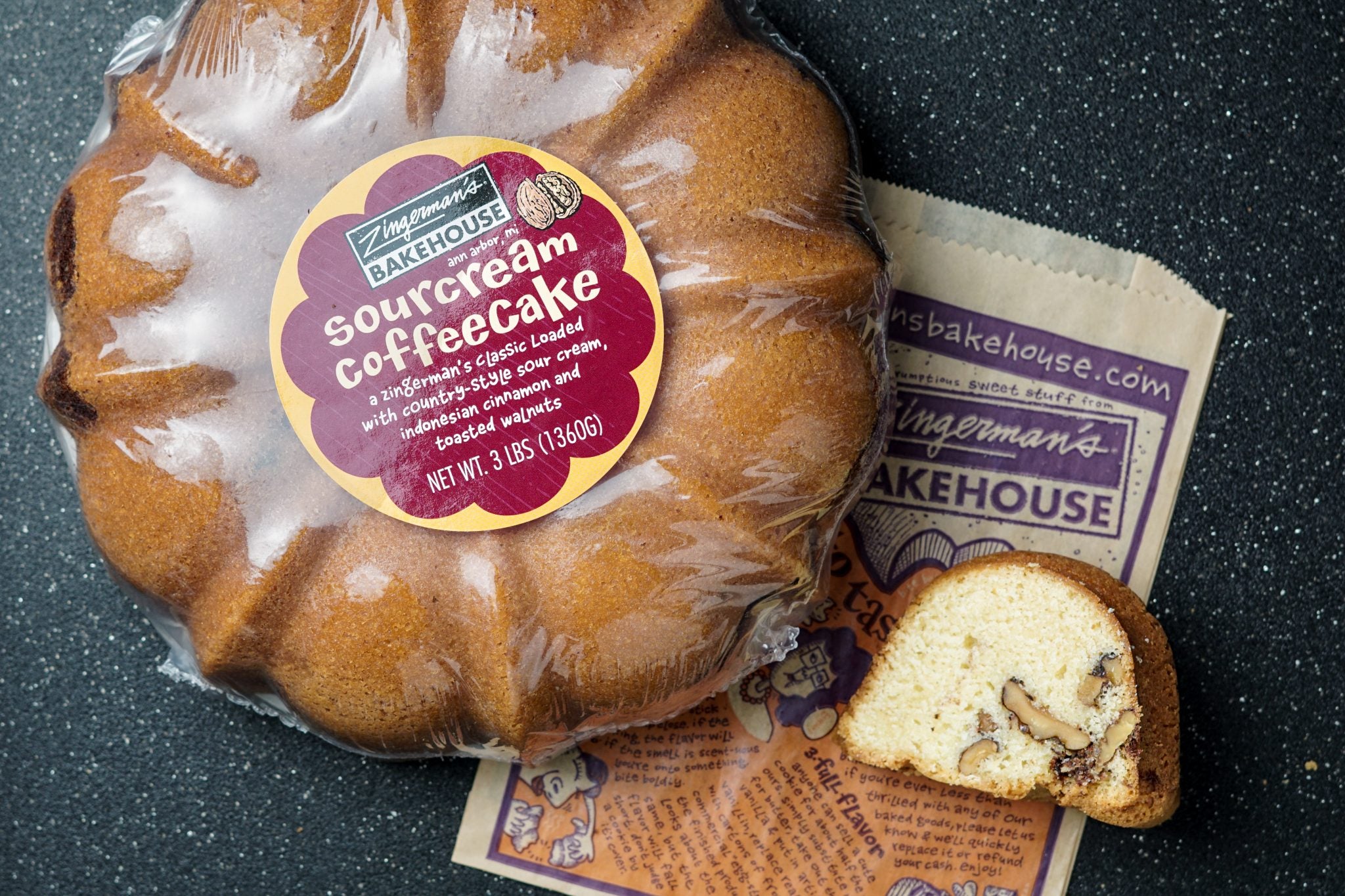 Zingerman's Deli Zingerman's Bakehouse Sourcream Coffee Cake