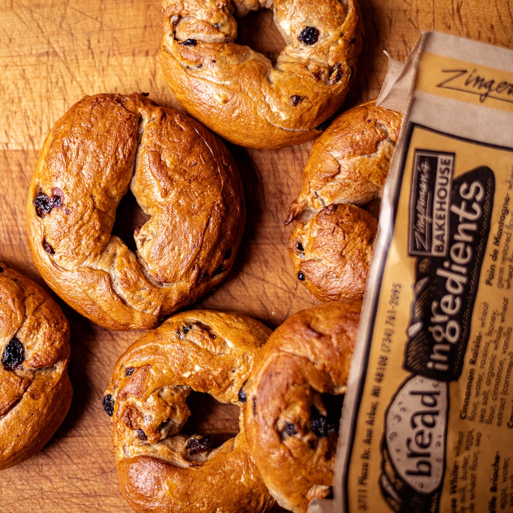 Zingerman s Deli Cinnamon Raisin Bagel Zingerman s Deli