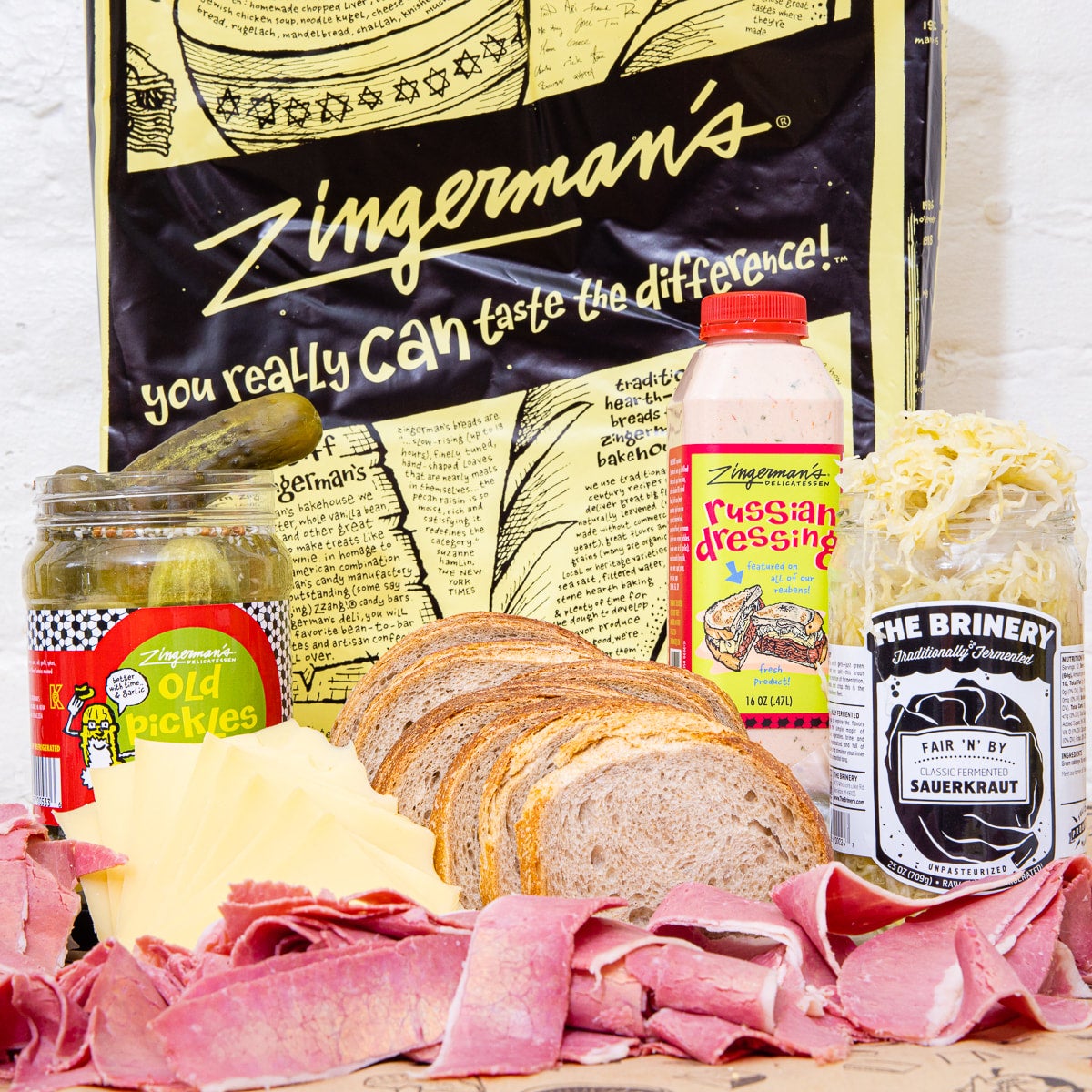 Corned Beef Reuben Kit Sandwich Kit Zingerman's Deli Specialty Foods
